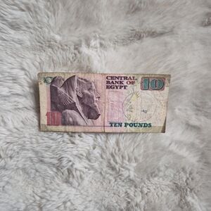 Egypt Bill 10 Pounds 2006 Egyptian Money Paper Money Banknote Travel Africa ✨️💫